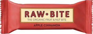 Raw Bite Frukt- & Nötbar Äpple & Kanel EKO 50g Raw Bite