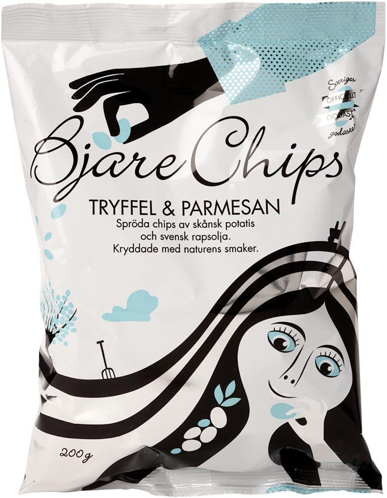 BjäreChips Chips Tryffel & Parmesan 200g BjäreChips