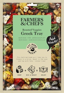 Farmers & Chefs Kryddmix Greek Tray 90g Farmers & Chefs