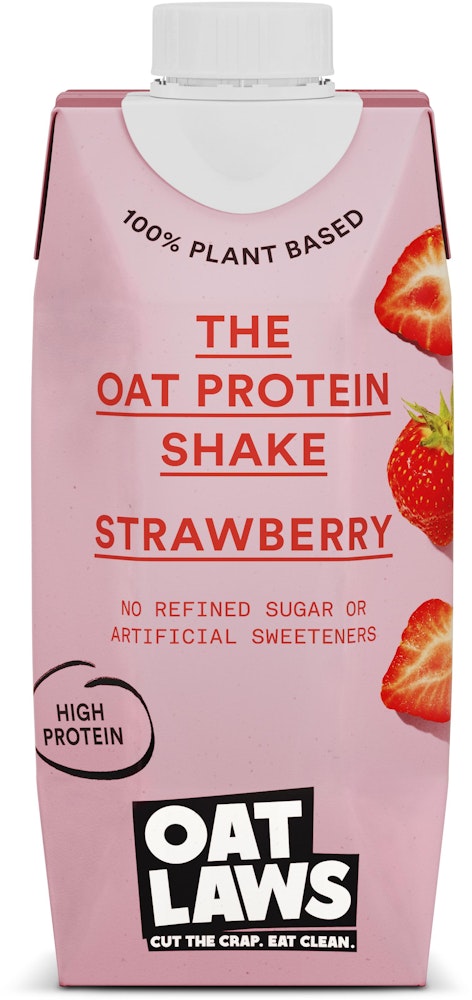 Oatlaws Proteindryck Strawberry 330ml Oatlaws