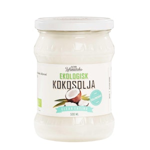 Clean Eating Kokosolja Kallpressad EKO 500ml Clean Eating