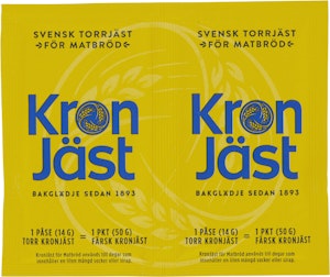 Kronjäst Torr 2X14g
