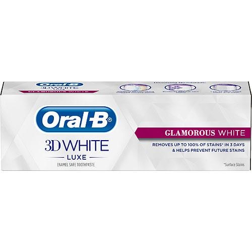 ORAL-B Tandkräm 3D White Luxe Glamorous White Oral-B