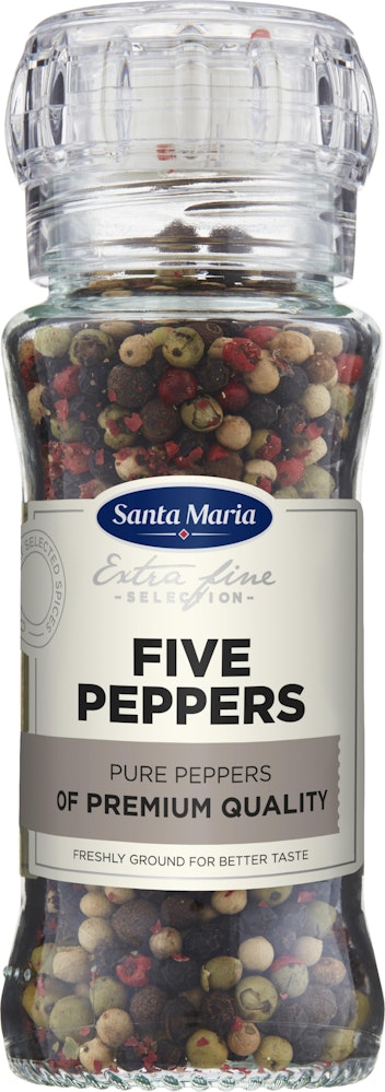 Santa Maria Five Peppers Kvarn 60g Santa Maria