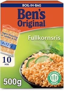 Ben's Original Fullkornsris Boil-in-Bag 4x125g Ben's Original