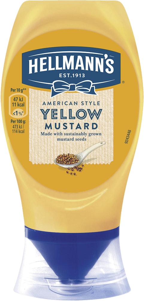 Hellmann’s Senap American Style Yellow Mustard Hellmann's