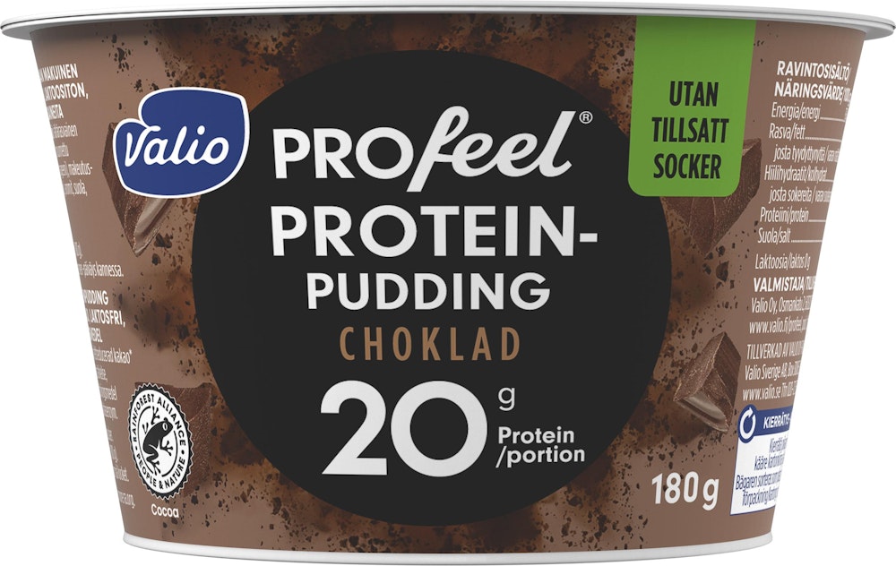 Valio PROfeel Proteinpudding Choklad 180g Valio