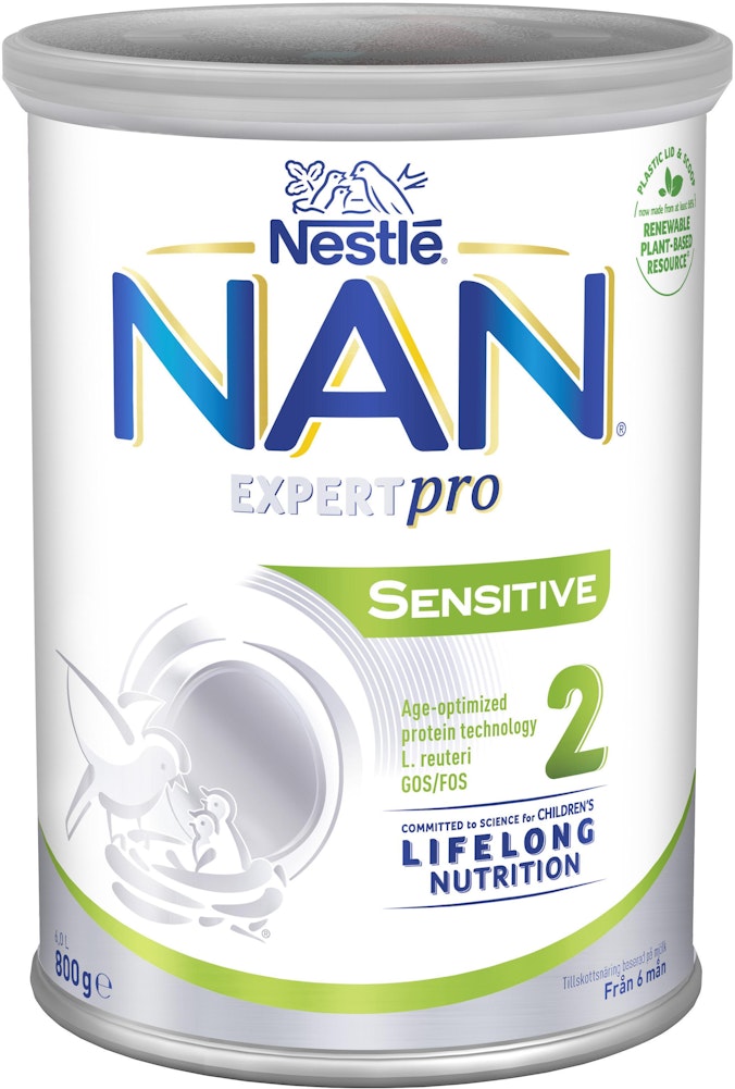 Nestlé Ersättning NAN Sensitive 2 6M Nestlé