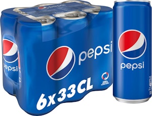 Pepsi Regular 6x33cl