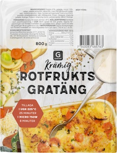 Garant Rotfruktsgratäng 800g Garant