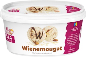 Gräddglass Wienernougat 0,
