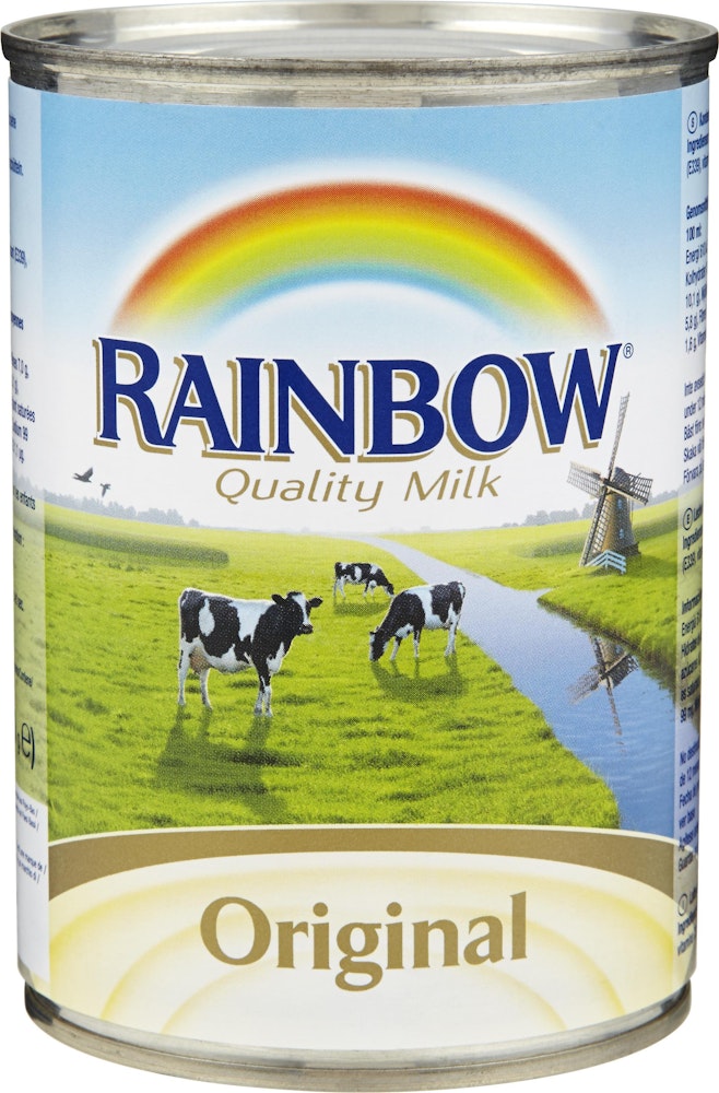 Rainbow Kondenserad Mjölk Osötad 410g Rainbow