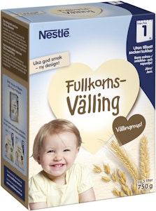 Nestlé Fullkornsvälling 1År 750g Nestlé