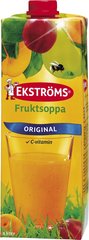 Ekströms Fruktsoppa 0,5% 1L Ekströms