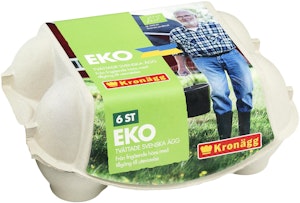 Ägg Frigående Eko M/L 6-P 379G