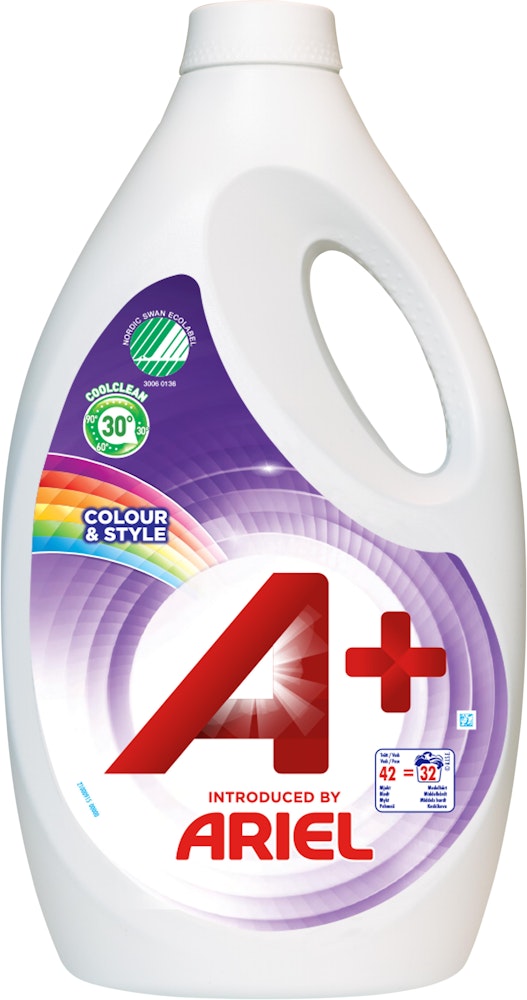 A+ Flytande Tvättmedel Color 2,52L Ariel