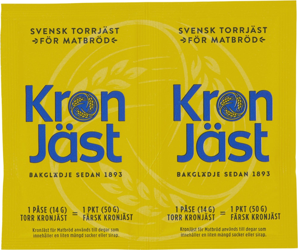 Jästbolaget Kronjäst Torr 2x14g Jästbolaget