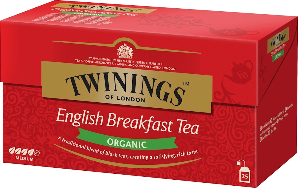 Twinings Te English Breakfast EKO/KRAV 25-p Twinings