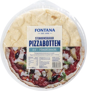 Fontana Pizzabotten 2x180g Fontana