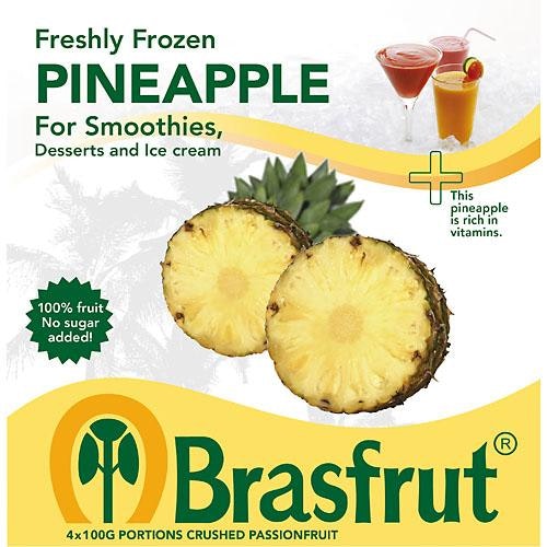 Bindi Ananaspuré 4x Brasfrut