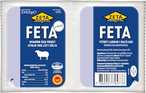 Zeta Feta 2x65g Zeta