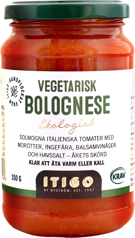ITIGO Vegetarisk Bolognese EKO/KRAV 350g Itigo