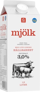 Garant Standardmjölk Lite Längre Hållbarhet 3% 1.5L Garant