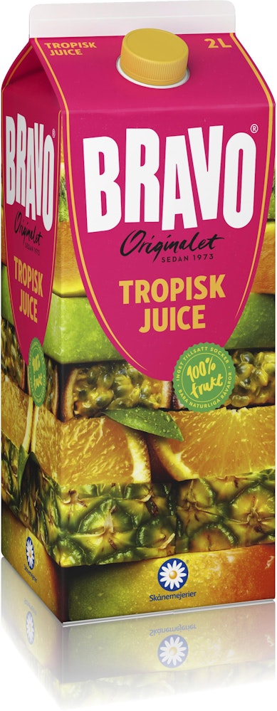 Bravo Juice Tropisk 2L Bravo