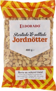 Eldorado Jordnötter Rostade & Saltade 400g Eldorado