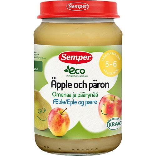 Semper Äpple/Päronpuré EKO 5M Semper