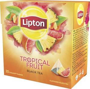 Lipton Svart Te Tropical Fruit Pyramidte 20-p Lipton