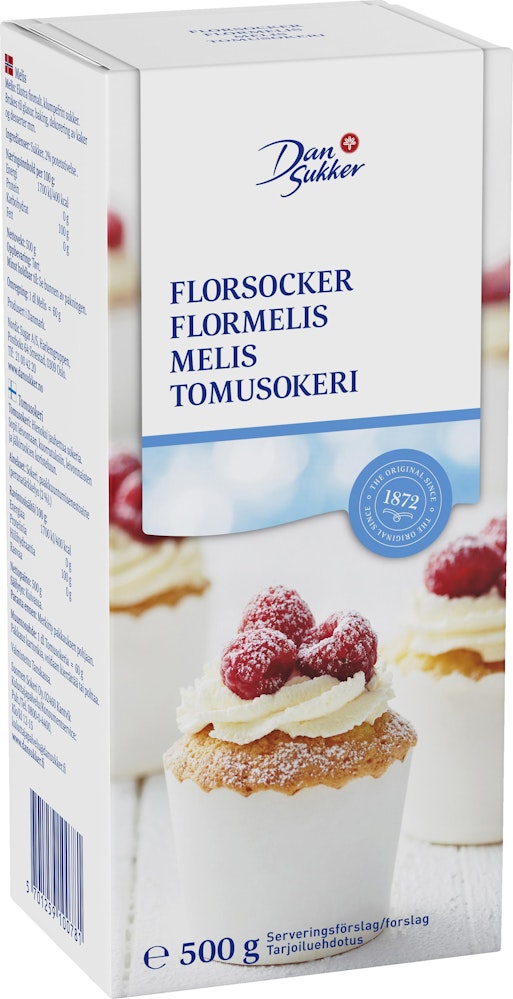 Dan Sukker Florsocker 500g Dansukker