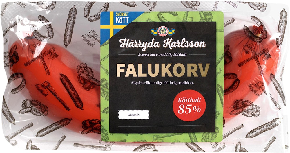 Härryda Karlsson Falukorv 500g Härryda Karlsson