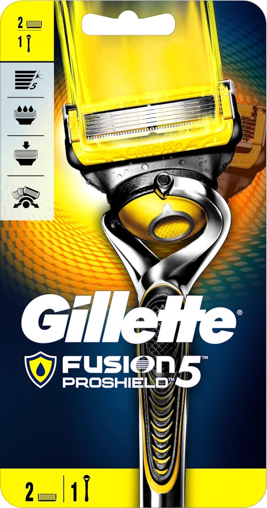 Gillette Rakhyvel Fusion Proshield Yellow Manual Gillette