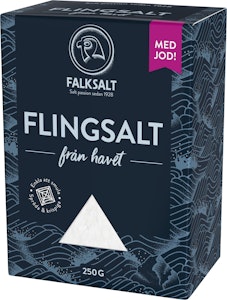 Falksalt Flingsalt med Jod 250g Falksalt