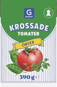 Garant Krossade Tomater Örter 390g Garant
