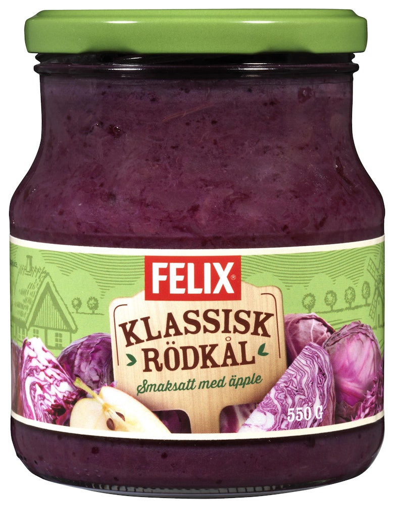 Felix Rödkål Klassisk 550g Felix