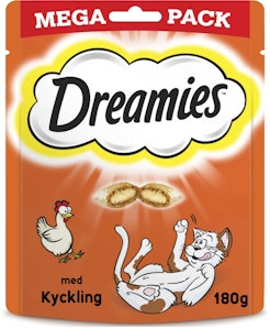 Dreamies Kattgodis Kyckling 180g Dreamies