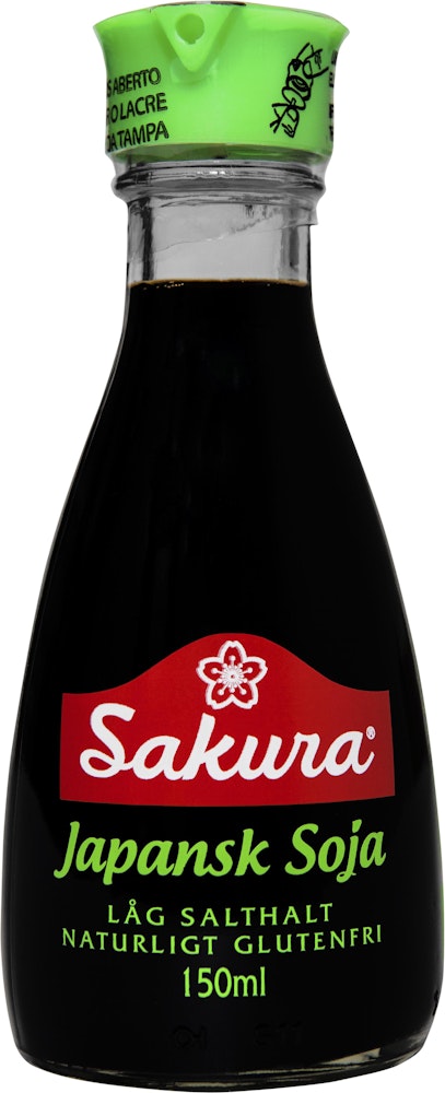 Sakura Soja Japansk Lågsalt 150ml Sakura