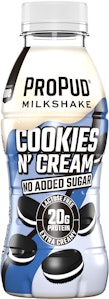 Njie ProPud Proteinmilkshake Cookies n' Cream 330ml Njie