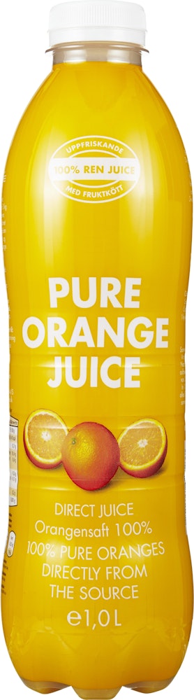 Pure Apelsinjuice 1L Harboes Bryggeri