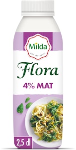 Flora Mat 4% Laktosfri 2,5dl