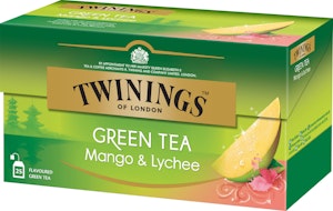 Twinings Te Grönt Mango & Lychee 25-p Twinings