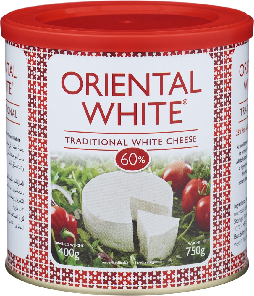 Oriental White Vitost Traditional 60% 400g Oriental White