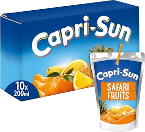 Capri-Sun Fruktdryck Safari 10x200ml Capri-Sun