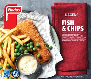 Findus Fish&Chips Fryst MSC
