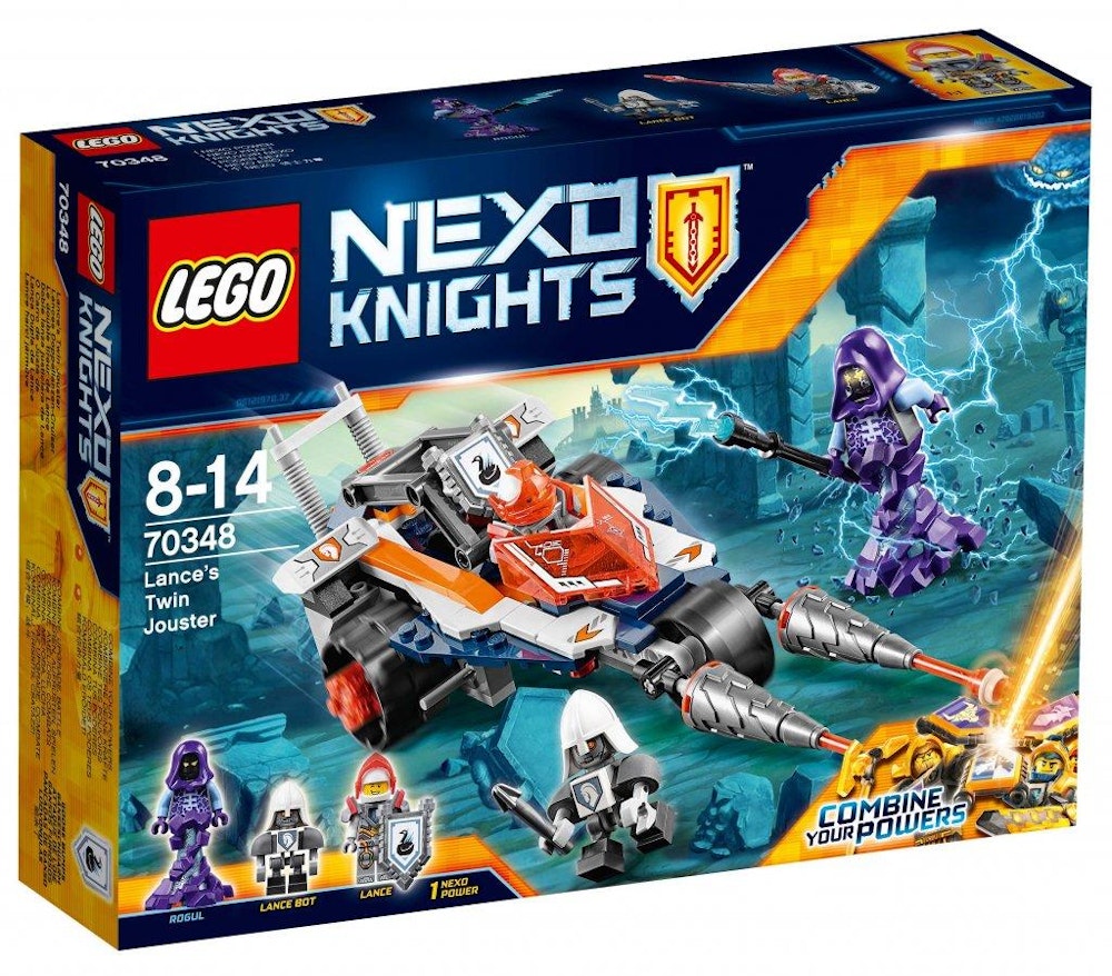Lego Lances dubbeltornerare 8-14år Nexo Knights