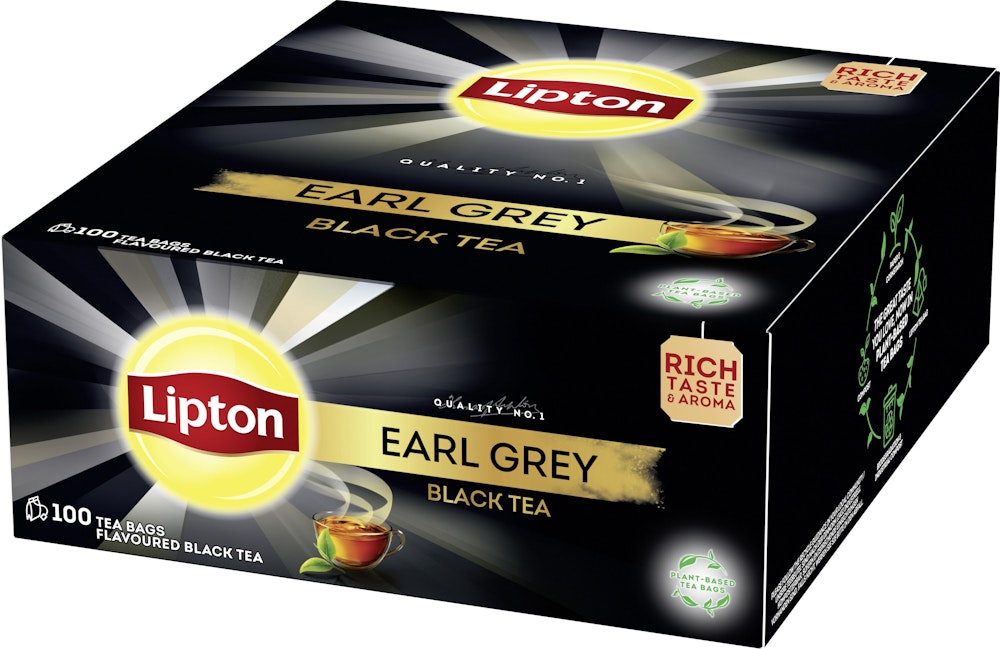 Lipton Svart Te Rich Earl Grey 100-p Lipton
