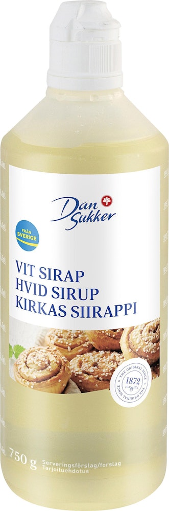 Dan Sukker Vit Sirap 750g Dansukker
