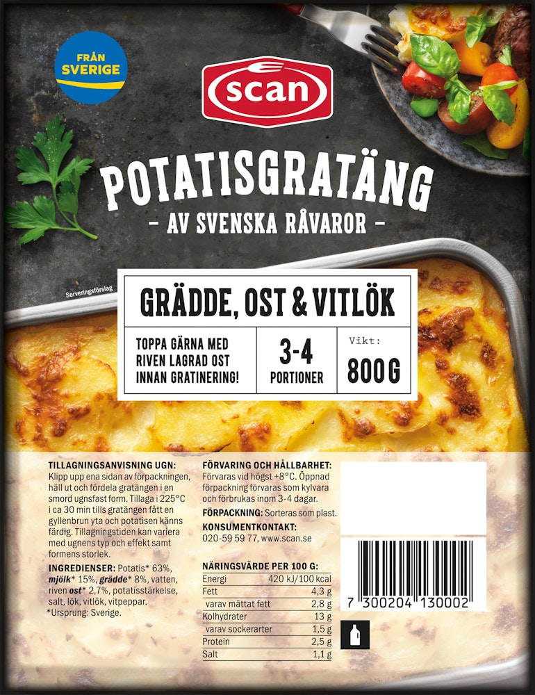 Scan Potatisgratäng